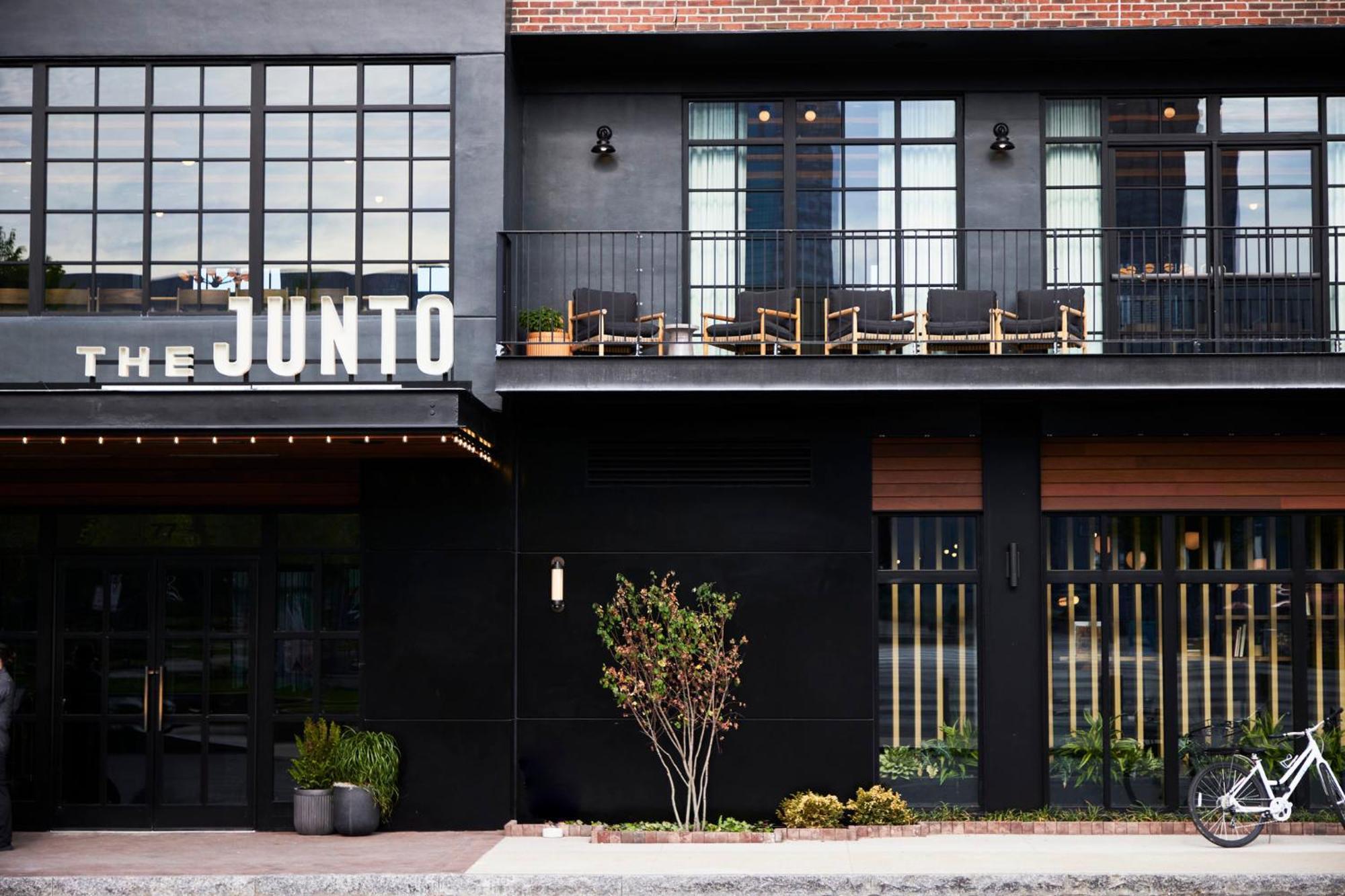 The Junto Hotel Columbus Buitenkant foto